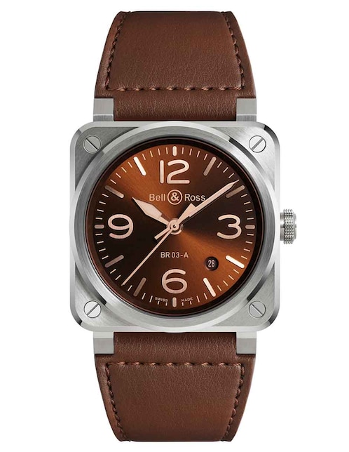 Reloj Bell & Ross para hombre BR03A-GH-ST/SCA