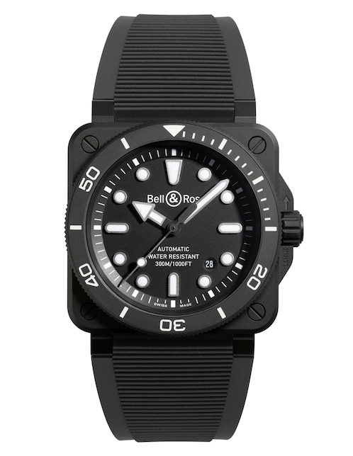 Reloj Diver Matte para hombre BR03A-D-BL-CE/SRB 1