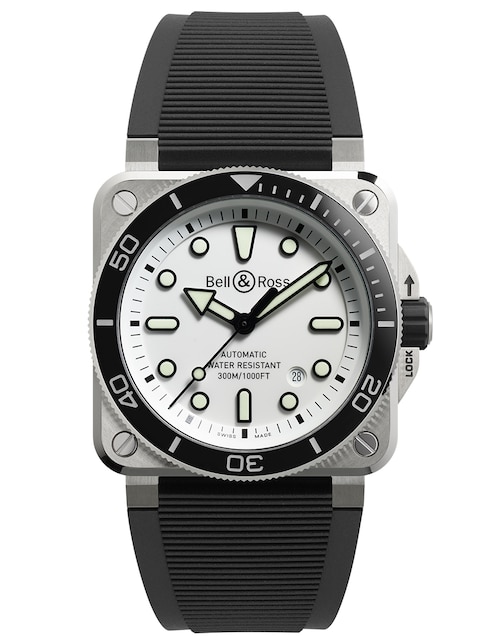 Reloj para hombre BR03A-D-WH-ST/SRB 1
