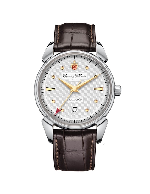 Reloj Cuervo y Sobrinos Historiador unisex 3195.1TS
