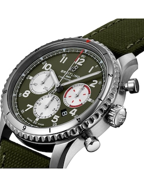 Reloj Breitling Aviator 8 B01 Chronograph 43 Curtiss Warhawk para hombre AB01192A1L1X1