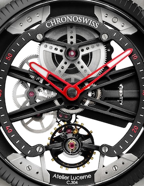 Reloj Chronoswiss Skeltec para hombre CH-3714-BK