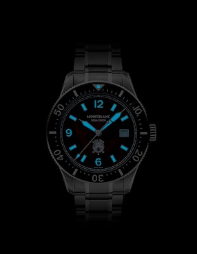 Reloj Montblanc 1858 Iced Sea para hombre 132291