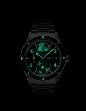 Reloj Montblanc 1858 Green Capsule 0 Oxygen para hombre 133303