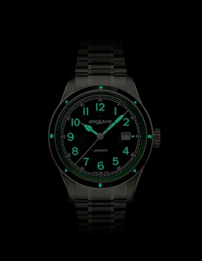Reloj Montblanc 1858 Green Capsule 0 Oxygen para hombre 133269