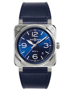 Reloj Bell & Ross para hombre BR03A-BLU-ST/SCA