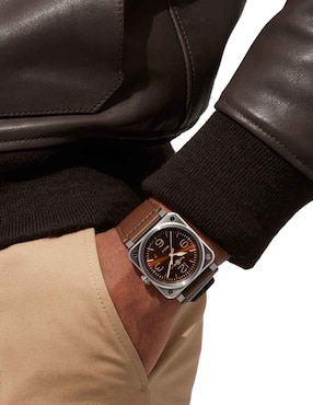 Reloj Bell & Ross para hombre BR03A-GH-ST/SCA