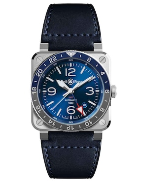 Reloj Bell & Ross para hombre BR0393-BLU-ST/SCA