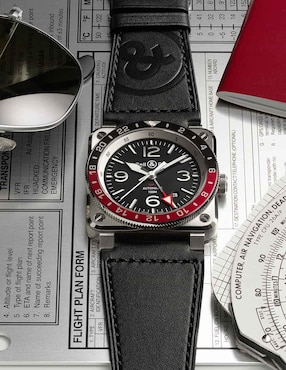Reloj Bell & Ross para hombre BR0393-BL-ST/SCA