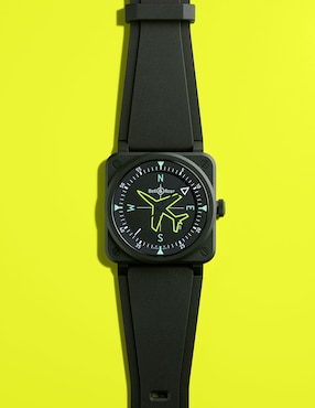 Reloj Bell & Ross para hombre BR03A-CPS-CE/SRB