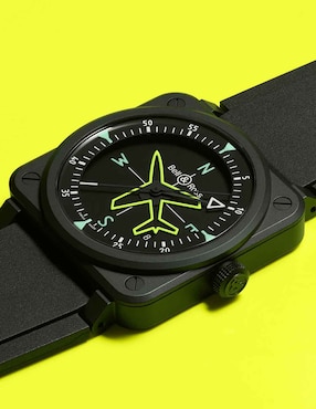 Reloj Bell & Ross para hombre BR03A-CPS-CE/SRB