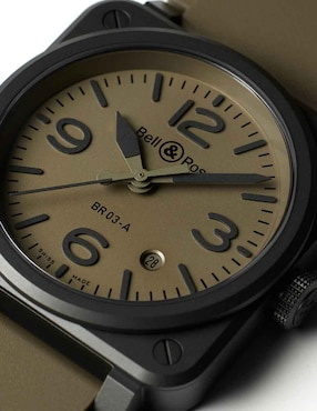 Reloj Bell & Ross para hombre BR03A-MIL-CE/SRB