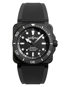 Reloj Bell & Ross Diver Matte para hombre BR03A-D-BL-CE/SRB