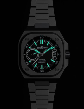Reloj Bell & Ross BR-X5 para hombre BRX5R-BL-TI/STI