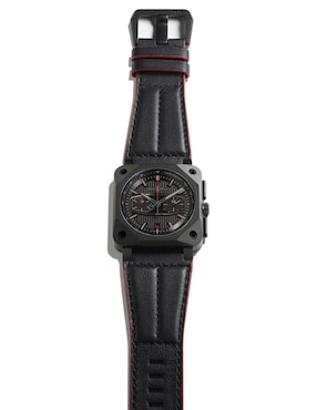 Reloj Bell & Ross Br-03 Chrono Blacktrack para hombre BR0394-BTR-CE/S