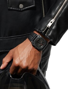 Reloj Bell & Ross Br-03 Chrono Blacktrack para hombre BR0394-BTR-CE/S