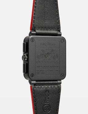 Reloj Bell & Ross Br-03 Chrono Blacktrack para hombre BR0394-BTR-CE/S