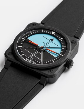 Reloj Bell & Ross BR-03 Horizon para hombre BR03A-HRZ-CE/SR