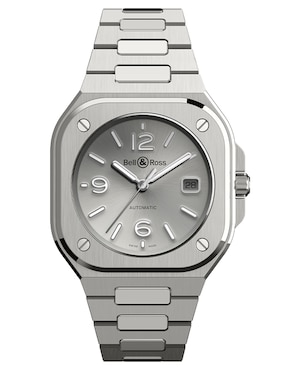 Reloj Bell & Ross BR-05 Grey Steel para hombre BR05A-GR-ST/SST