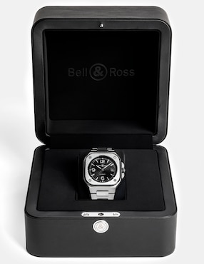 Reloj Bell & Ross BR-05 Black Steel para hombre BR05A-BR-ST/SST