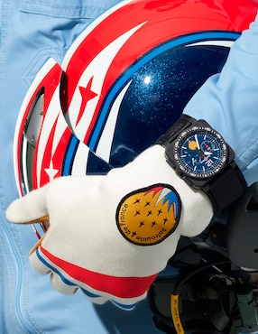 Reloj Bell & Ross BR 03-94 Patrouille de France para hombre BR0394-PAF1-CE/SRB