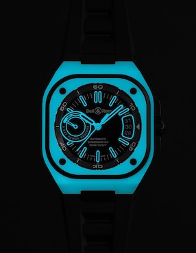 Reloj Bell & Ross Br-X5 Lum para hombre BRX5R-BLUM-TC/SRB
