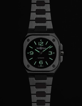 Reloj Bell & Ross BR 05 para hombre BR05A-S-GR-ST/SST
