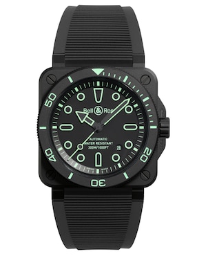 Reloj Bell & Ross BR 03 Diver para hombre BR03A-D-OL-CE/SRB