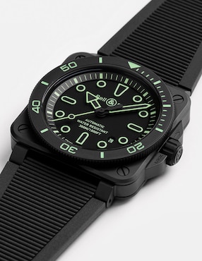Reloj Bell & Ross BR 03 Diver para hombre BR03A-D-OL-CE/SRB