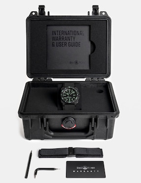 Reloj Bell & Ross BR 03 Diver para hombre BR03A-D-OL-CE/SRB