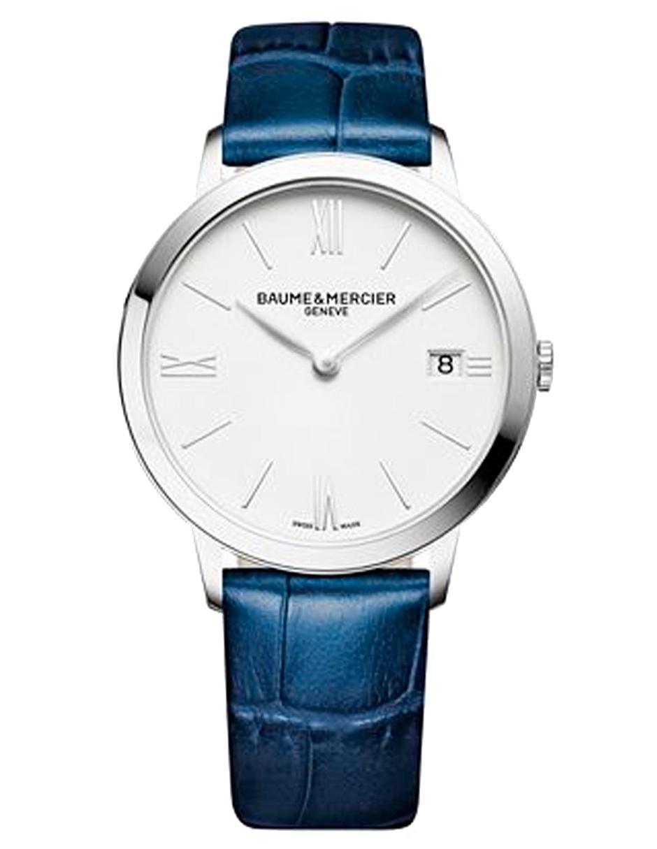18 mm-Azul Genuino Cocodrilo Reloj Correa De Pulsera Banda Baume & Mercier 