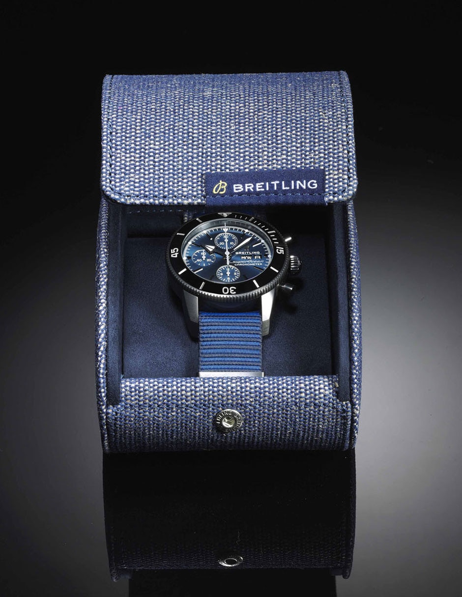 Reloj Superocean Heritage Chronograph 44 Outerknown para hombre M133132A1C1W1 4