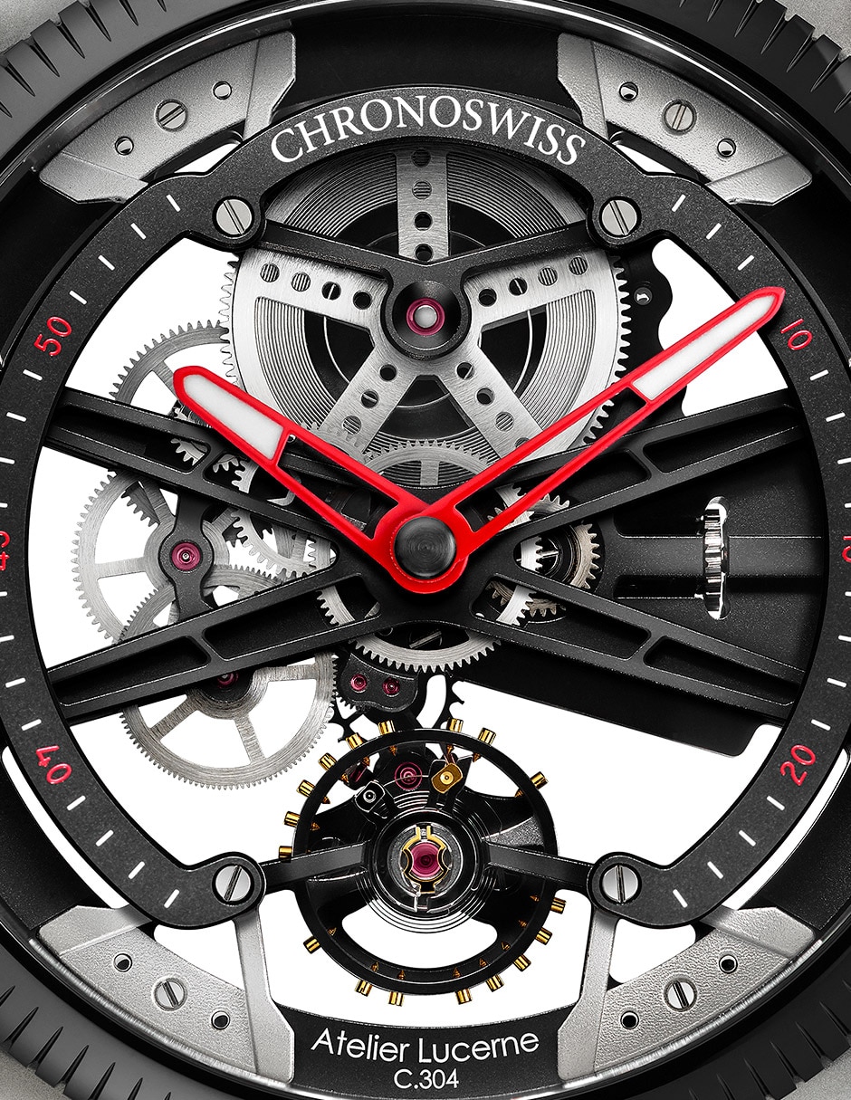 Reloj Skeltec para hombre CH-3714-BK 2
