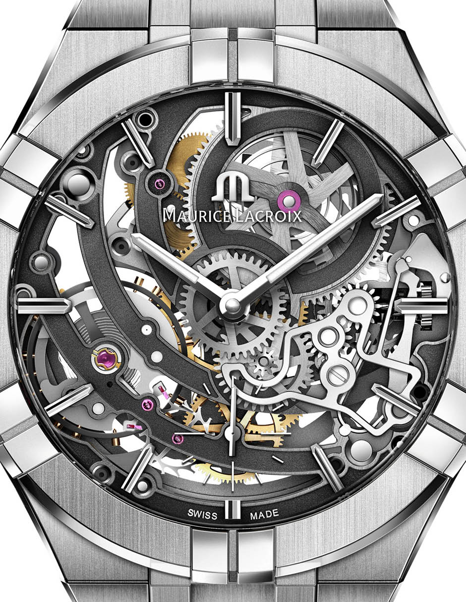 Reloj Aikon Skeleton para hombre AI6028-SS002-030-1 3