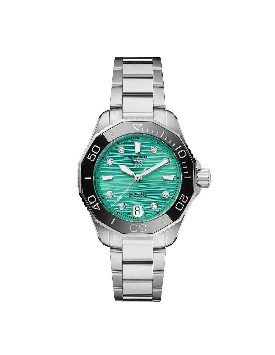 Green face tag heuer watch best sale