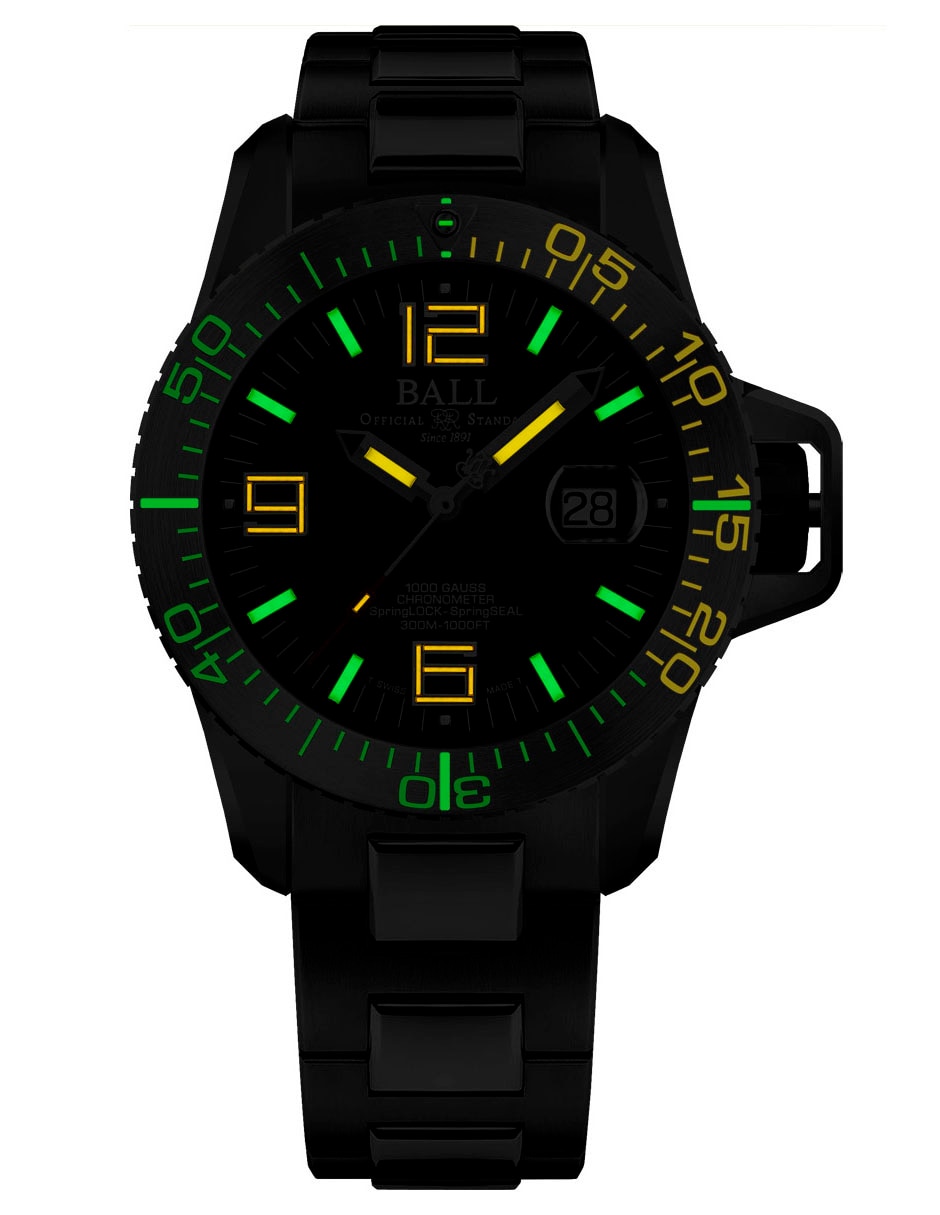 Reloj Engineer Hydrocarbon para hombre DM3200A-S1C-BK 4