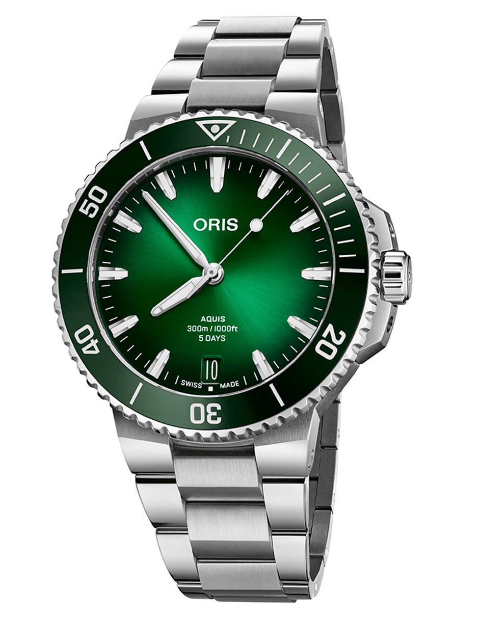 Reloj Oris Aquis Date para hombre 40077904157-0782302PEB