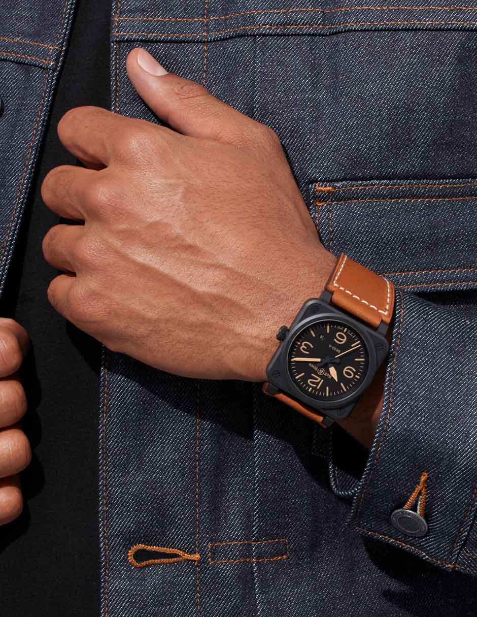 Reloj para hombre BR03A-HER-CE/SCA 5