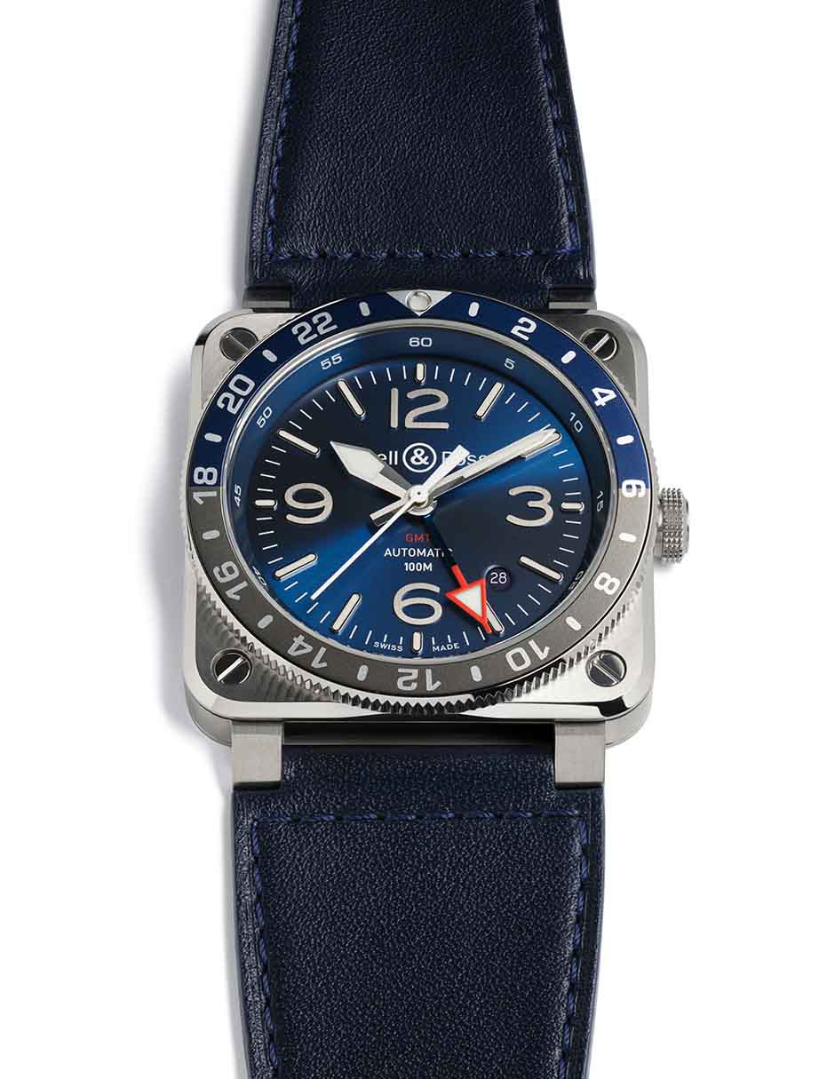 Reloj para hombre BR0393-BLU-ST/SCA 3