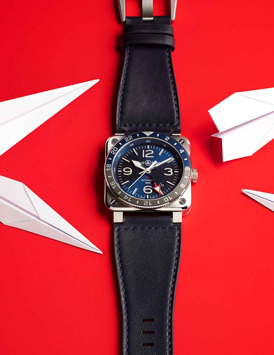 Reloj para hombre BR0393-BLU-ST/SCA 4