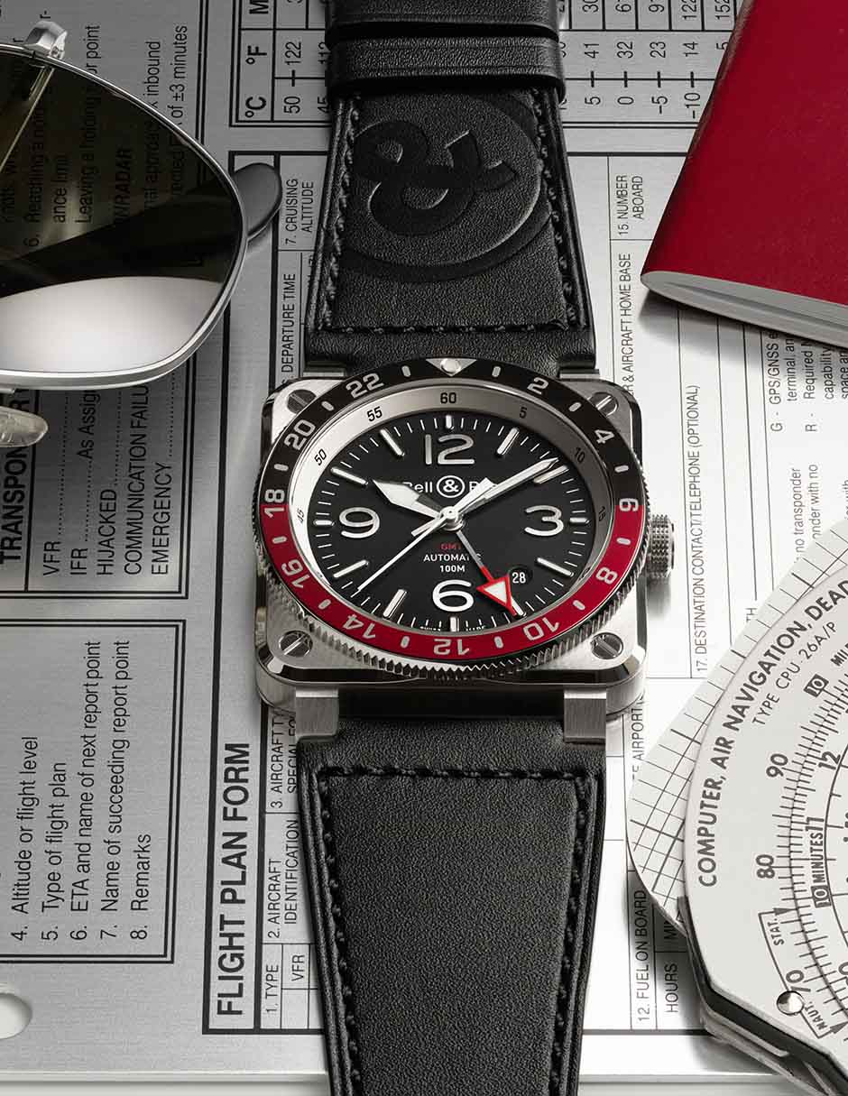 Reloj para hombre BR0393-BL-ST/SCA 4