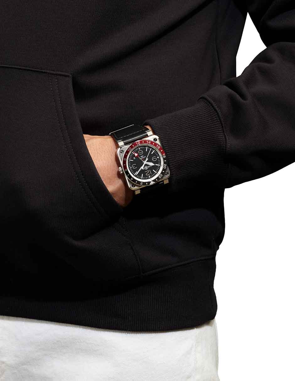 Reloj para hombre BR0393-BL-ST/SCA 5