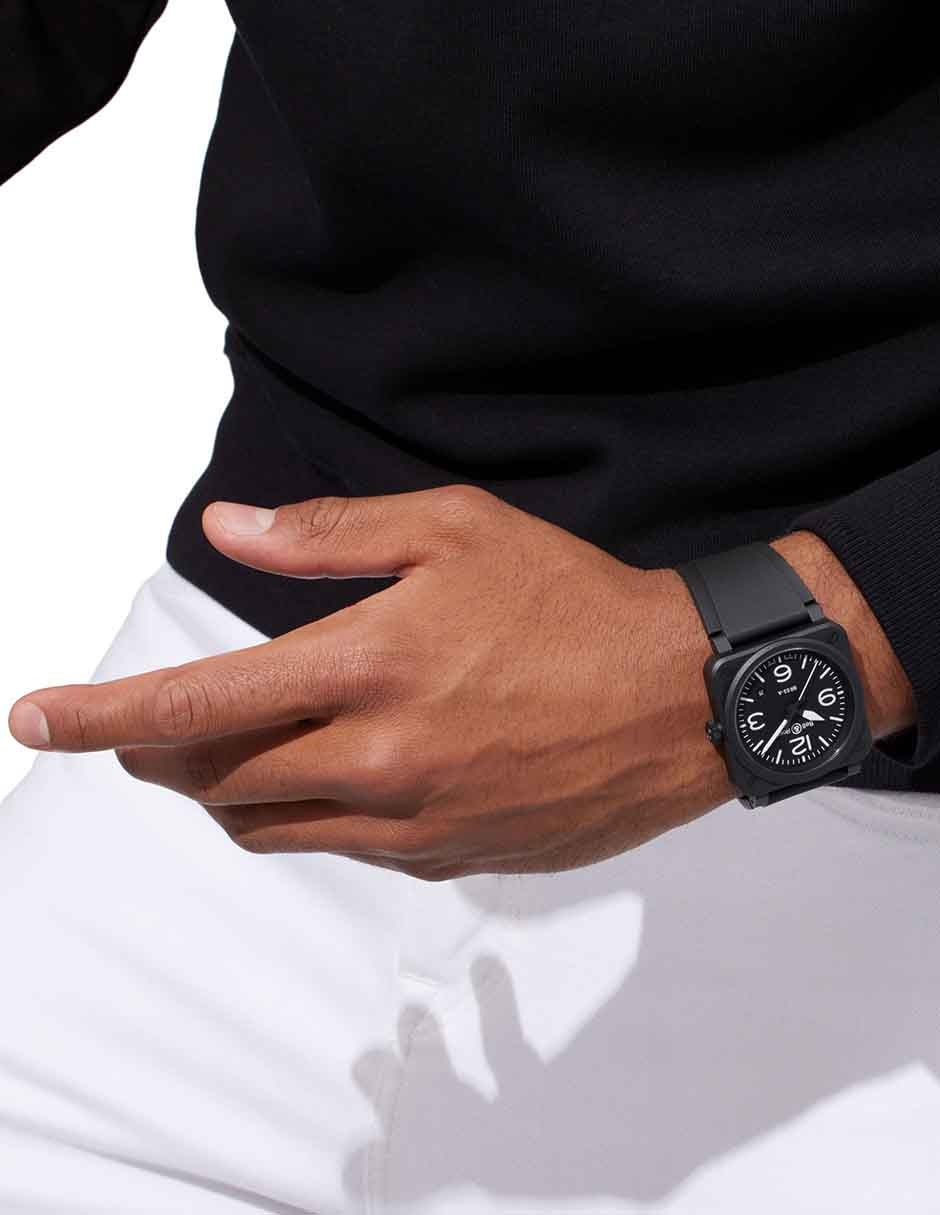 Reloj para hombre BR03A-BL-CE/SRB 4