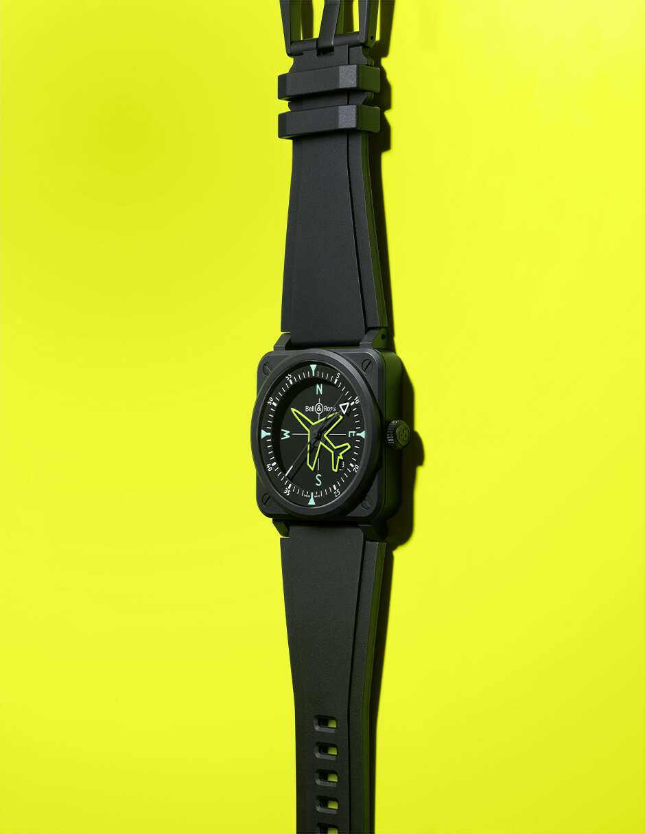 Reloj para hombre BR03A-CPS-CE/SRB 4