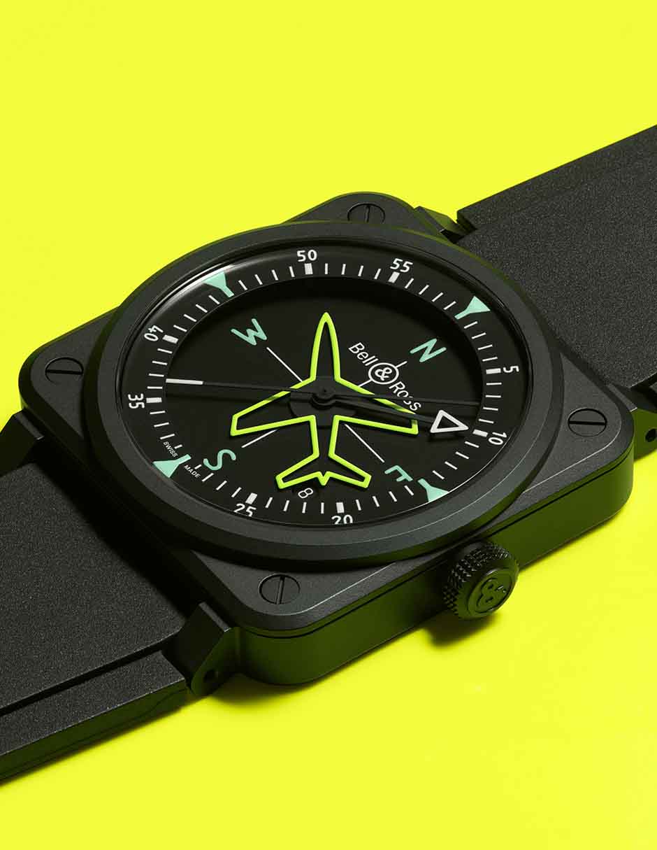 Reloj para hombre BR03A-CPS-CE/SRB 5