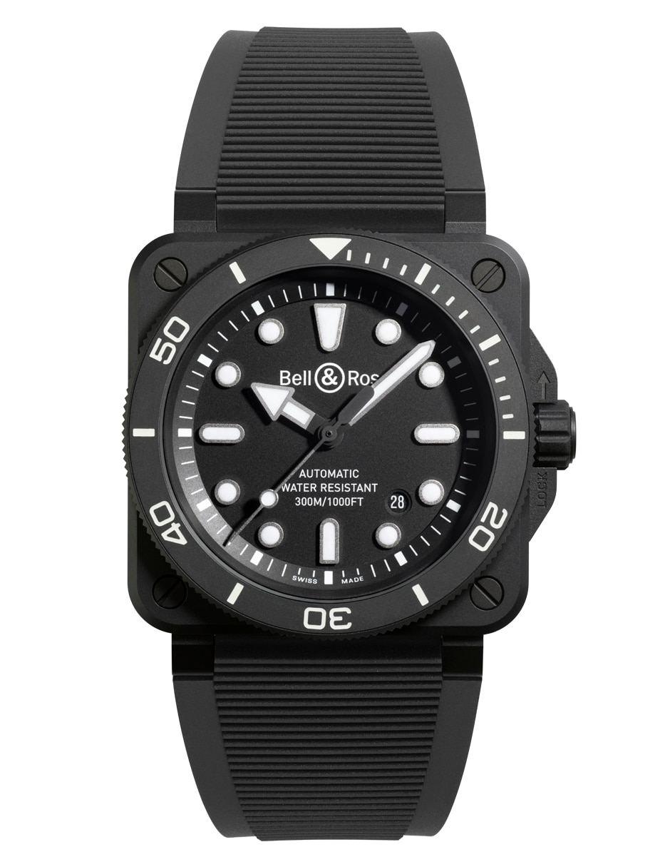 Reloj Diver Matte para hombre BR03A-D-BL-CE/SRB Reloj Diver Matte para hombre BR03A-D-BL-CE/SRB