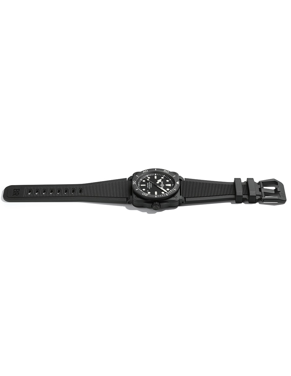 Reloj Diver Matte para hombre BR03A-D-BL-CE/SRB 3