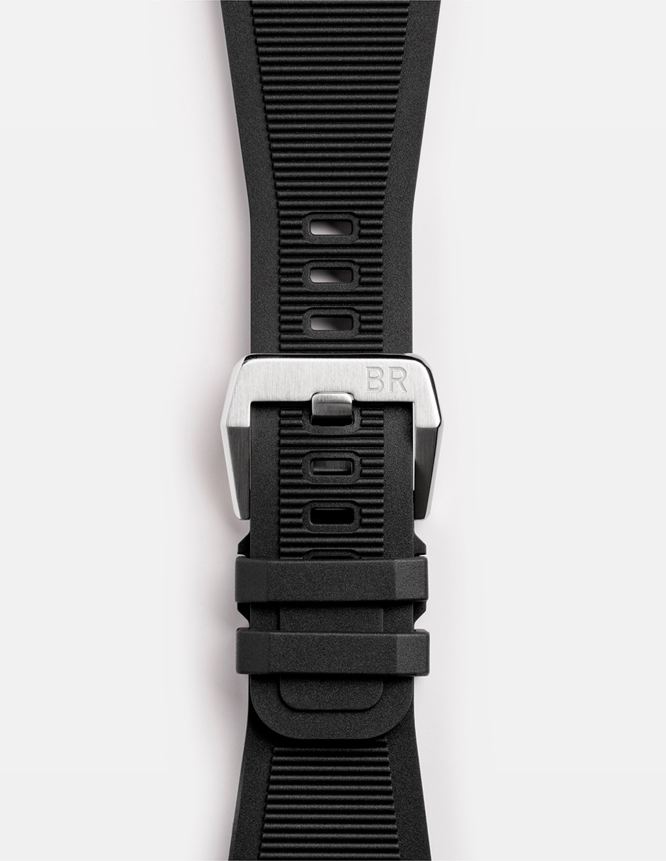 Reloj Diver Black Steel para hombre BR03A-D-BL-ST/SRB 5