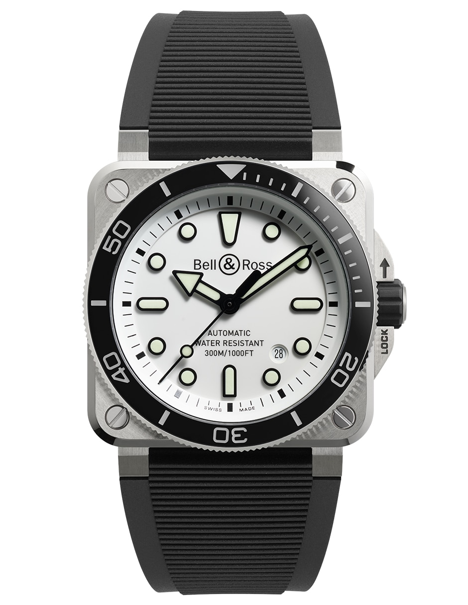 Reloj para hombre BR03A-D-WH-ST/SRB Reloj para hombre BR03A-D-WH-ST/SRB