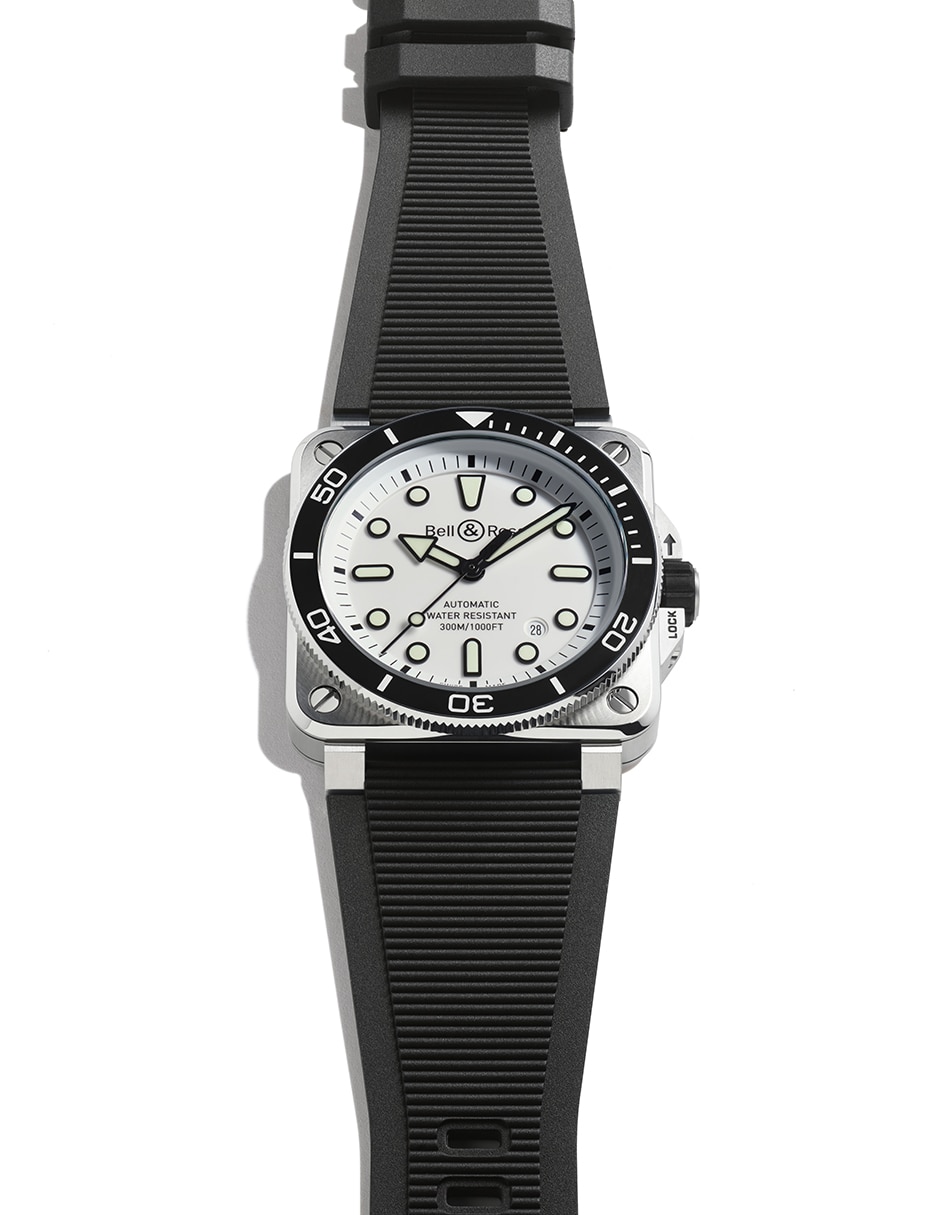 Reloj para hombre BR03A-D-WH-ST/SRB 3
